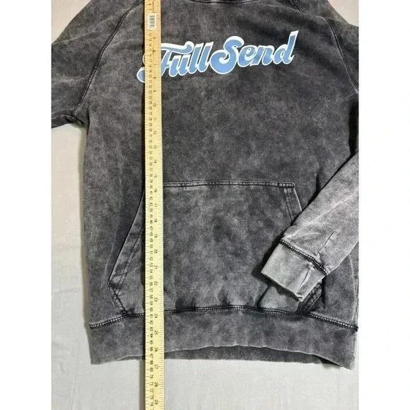 Full Send Nelk Boys Black Hoodie Sweatshirt Size M - Picture 3 of 5